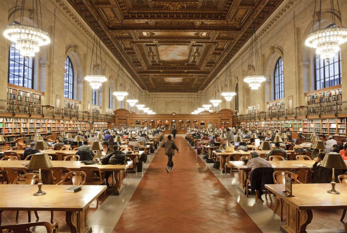 The Rose Main Reading Room at the NYPL