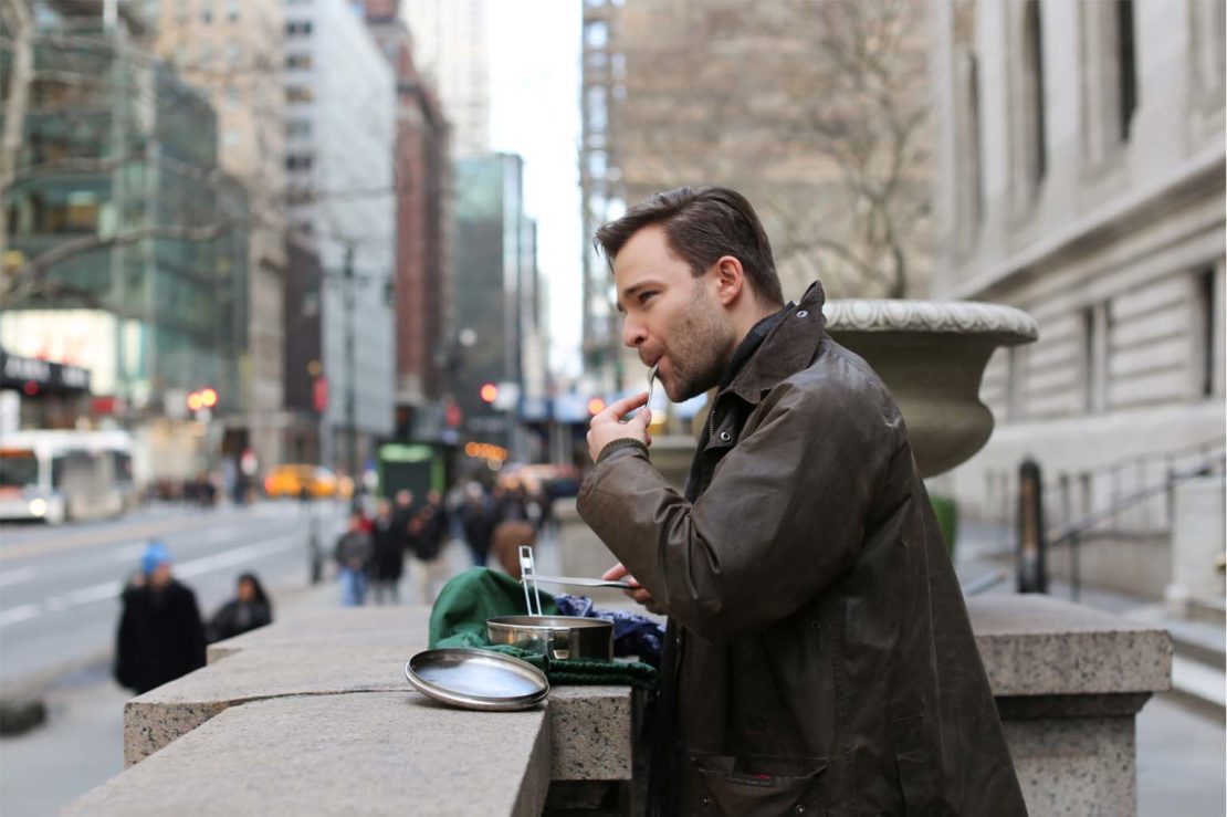 Matthew Zadrozny, pictured by the photoblog Humans of New York