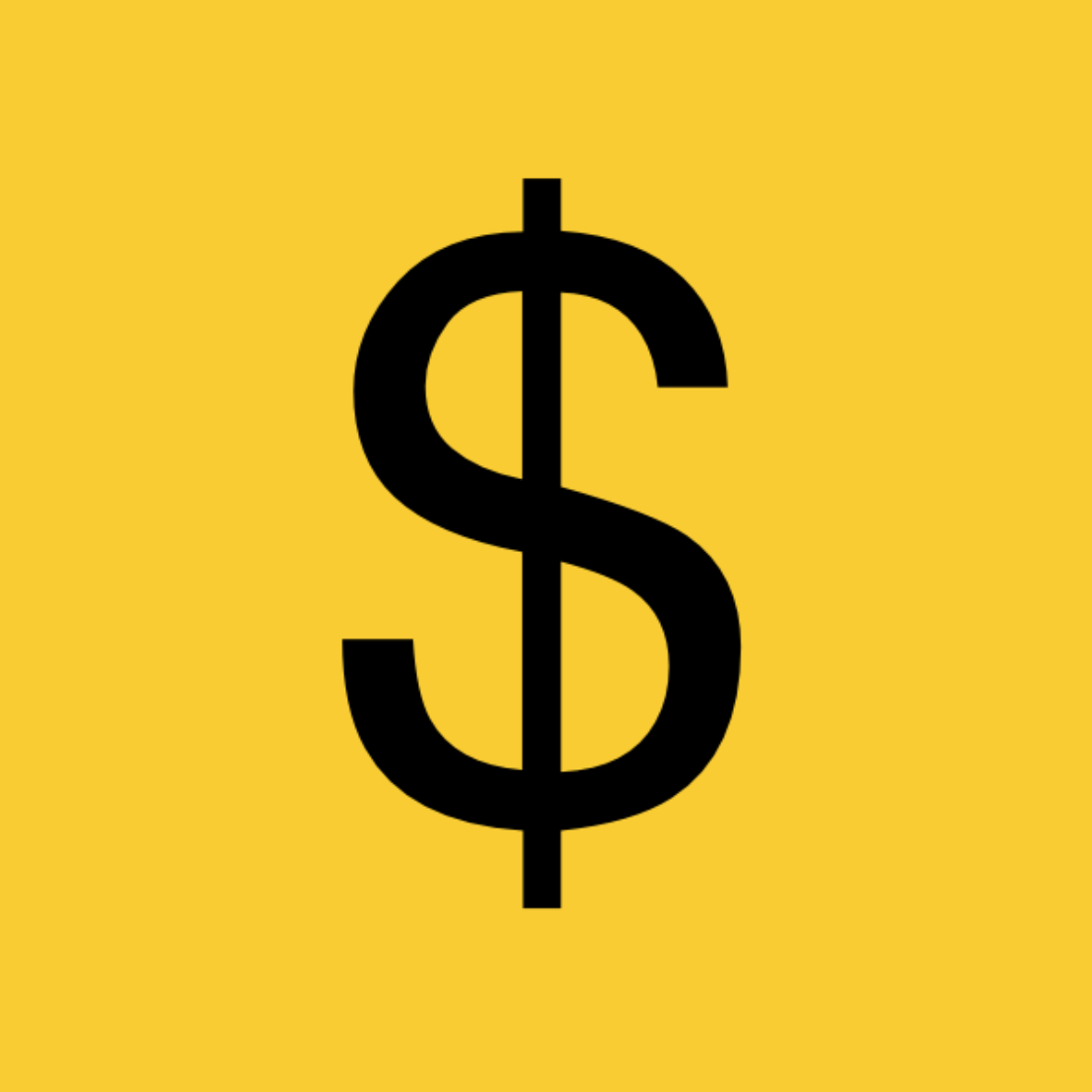 The Dollar currency symbol