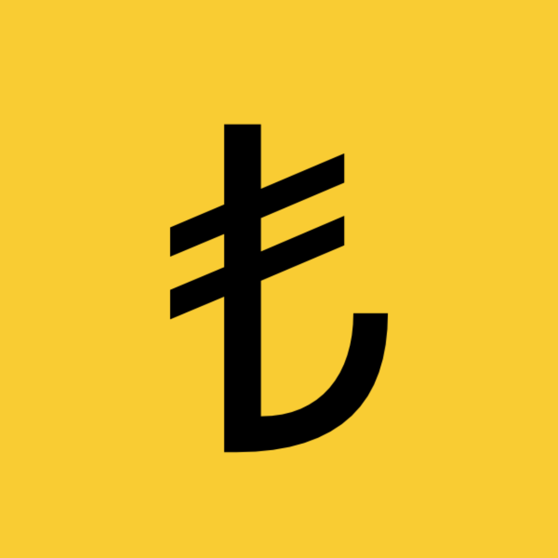 Turkish lira currency symbol