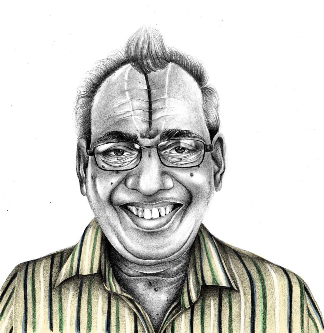 Illustration of Dr Rajagopalan Vasudevan