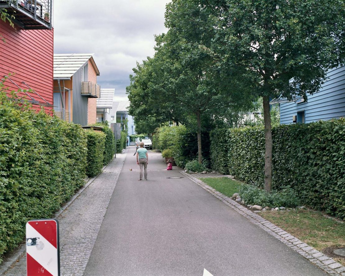 A Vauban neighbourhood scene