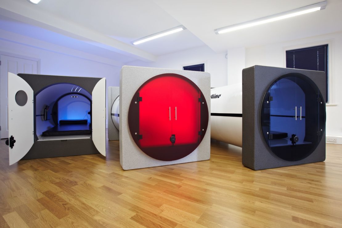 Podtime's space-age sleep pods