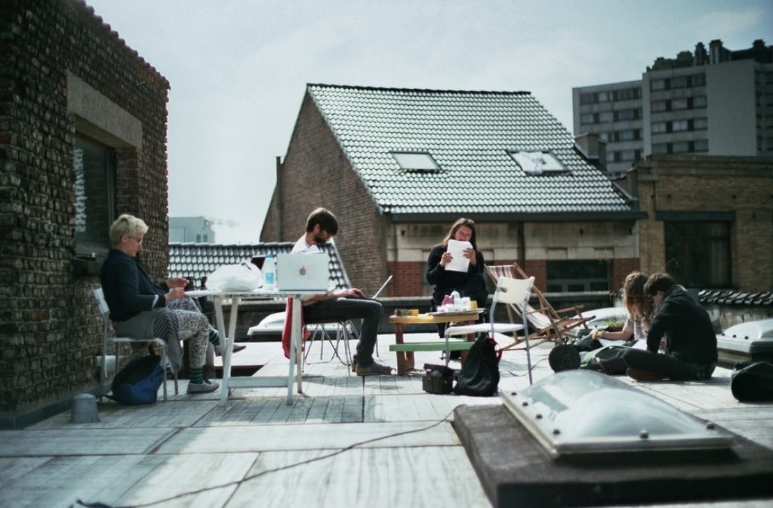 A rooftop cowering space in Brussels, photograph courtesy of foam via Flickr (CC by 2.0)