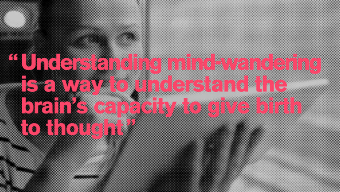 "Understanding mind-wandering is a way to understand the brain's capacity to give birth to thought"